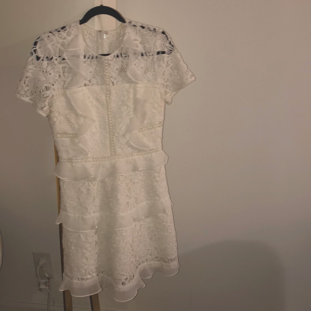 White tea dress